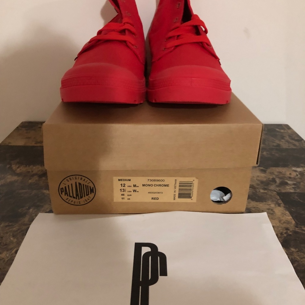 Palladium Pampa Monochrome Boots - Picture 4 of 8